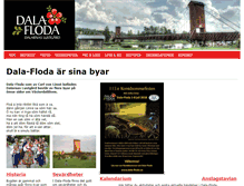 Tablet Screenshot of dala-floda.se